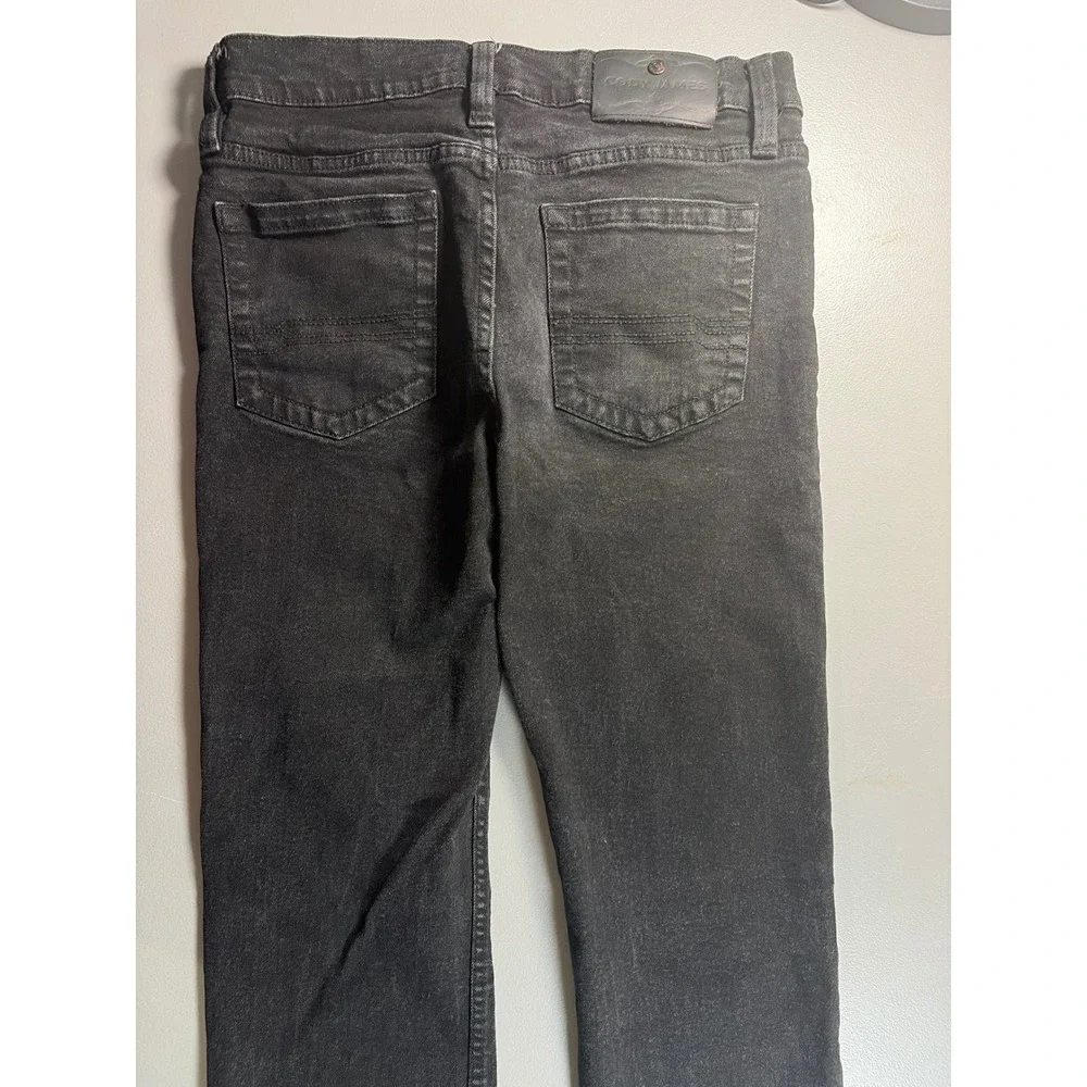 Cody James Jeans Mens 31x34 Black Denim Straight Leg Stretch Western‎ Workwear